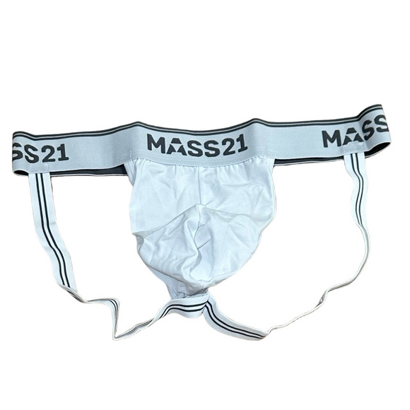 MASS21 white jock strap comfy thong underwear - Picture 1 of 4